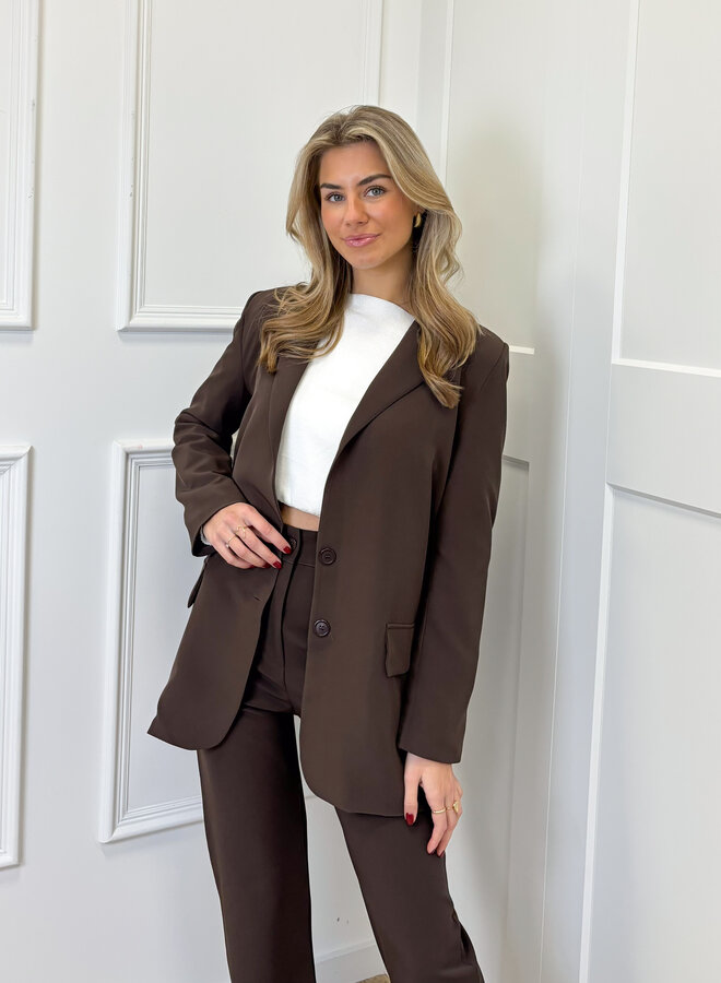 Blazer Esther bruin