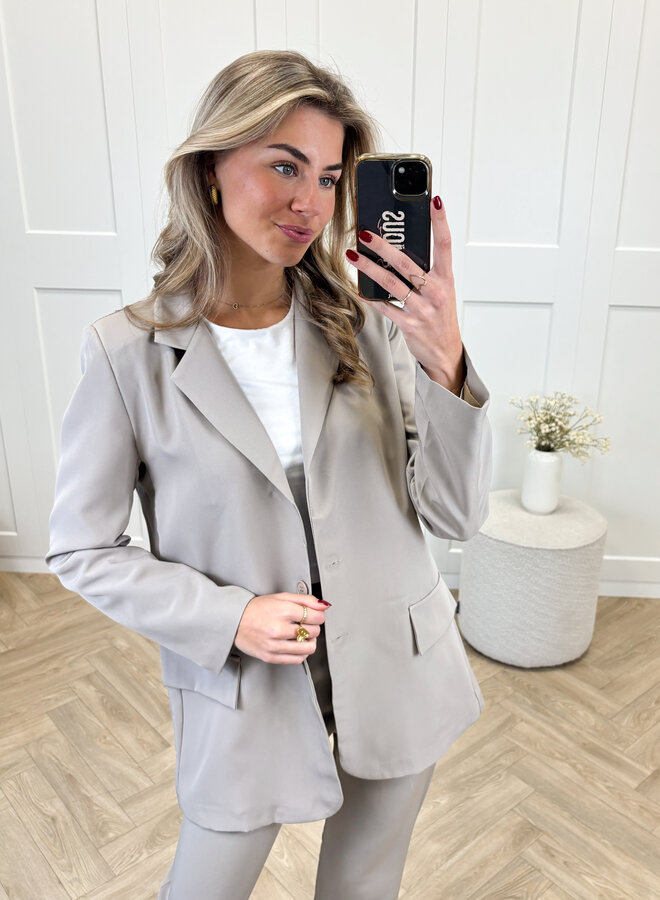Blazer Esther taupe