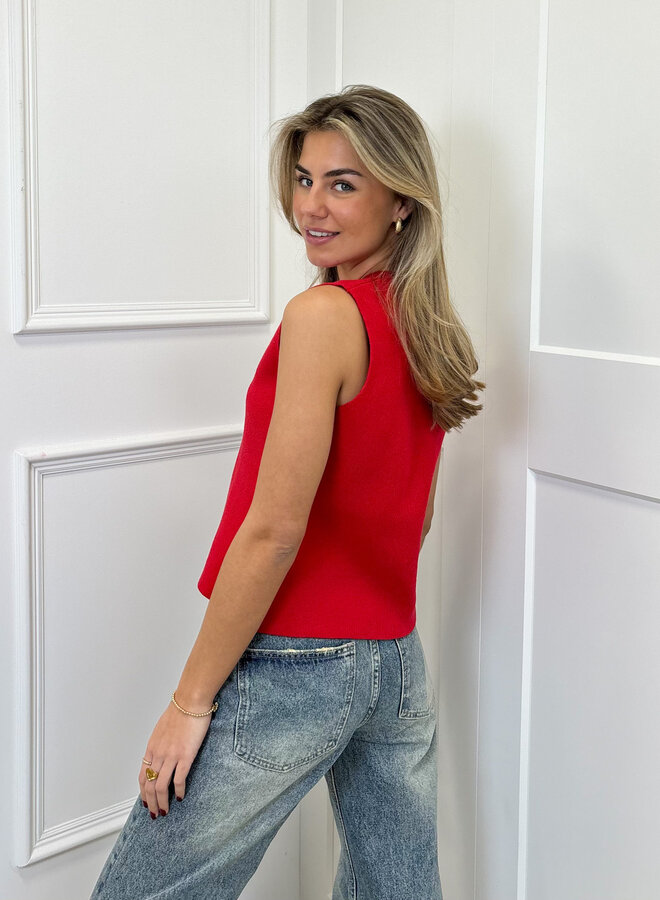 Gilet Myra rood