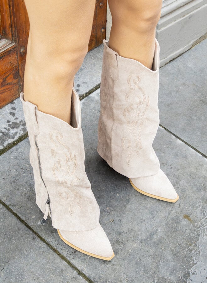 Cowboy laars Florence beige