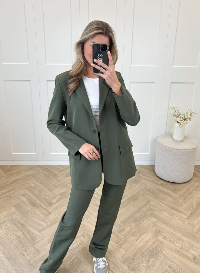 Pantalon Esther kaki