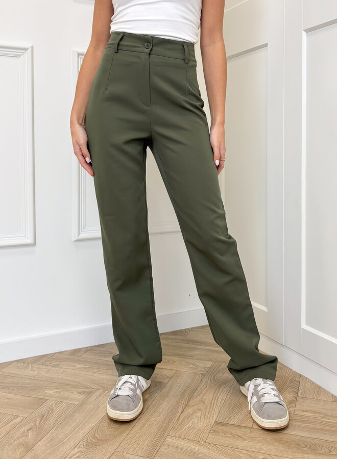 Pantalon Esther kaki