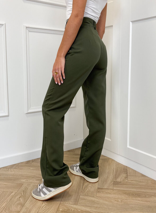 Pantalon Esther kaki