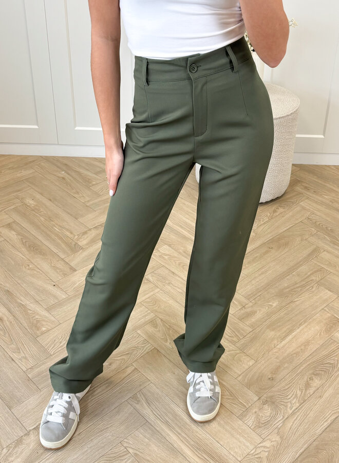 Pantalon Esther kaki