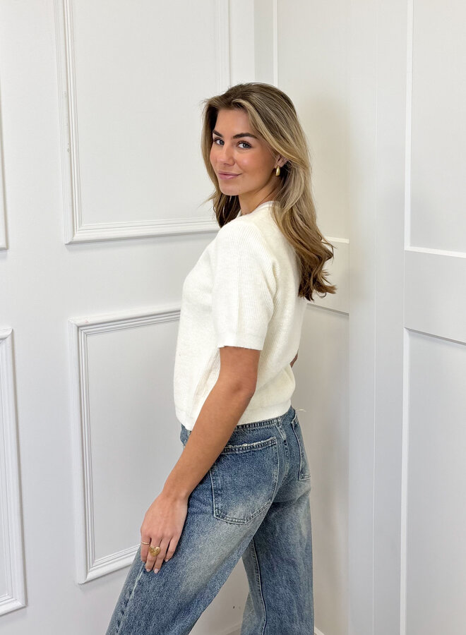 Vest Fenne off white