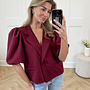Blazer Zarah bordeaux