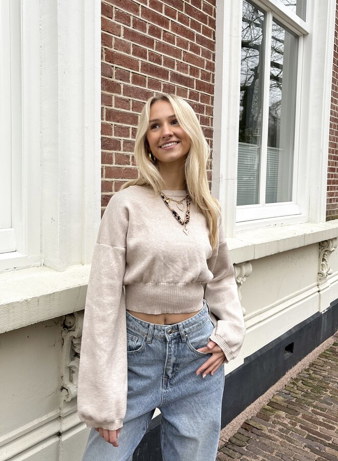 Trui June beige