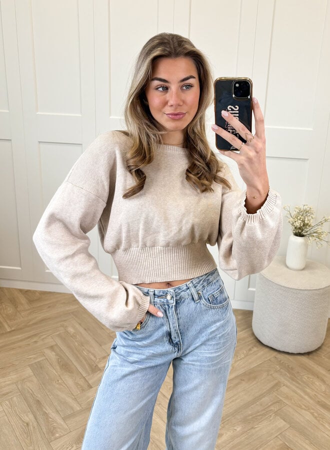 Trui June beige