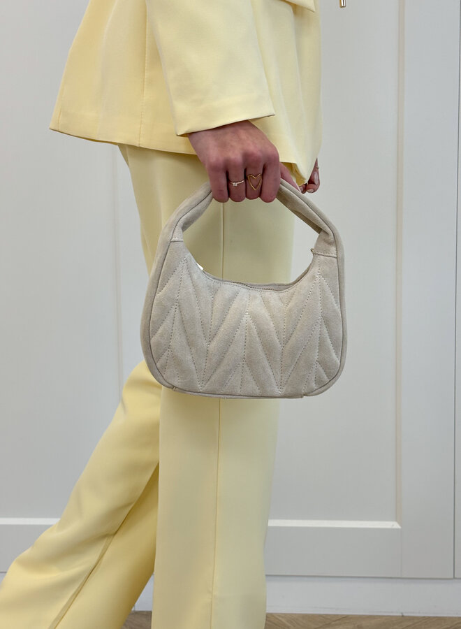 Tas suède beige