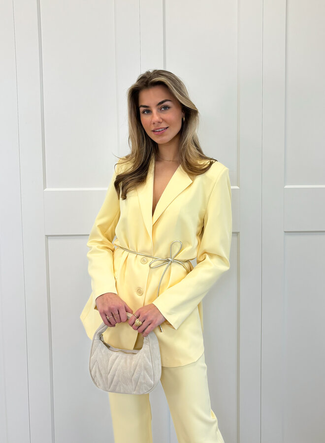 Blazer Esther geel