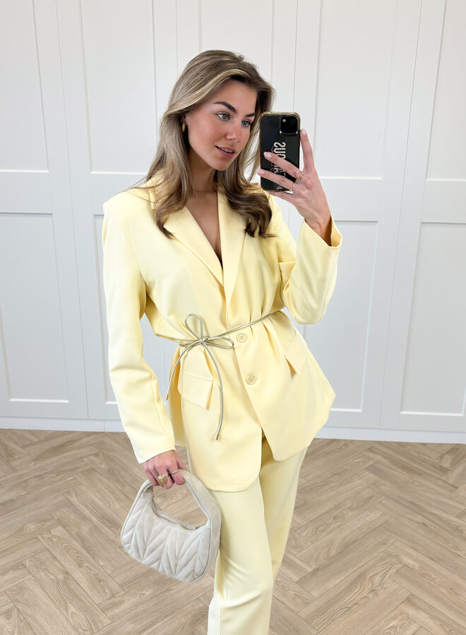 Blazer Esther geel