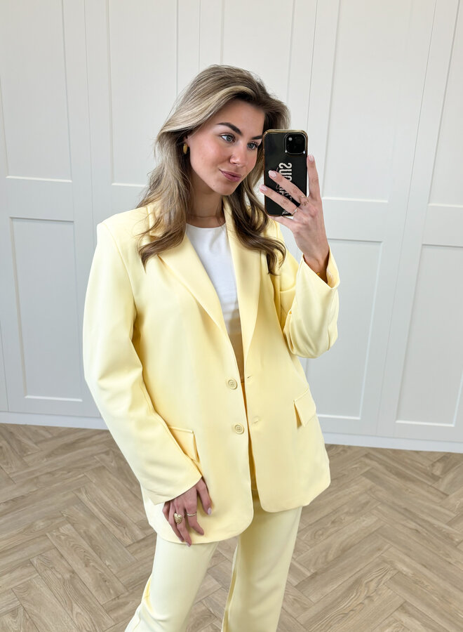 Blazer Esther geel