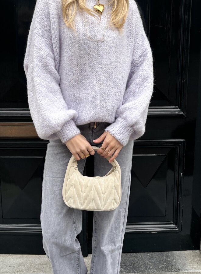 Tas suède beige