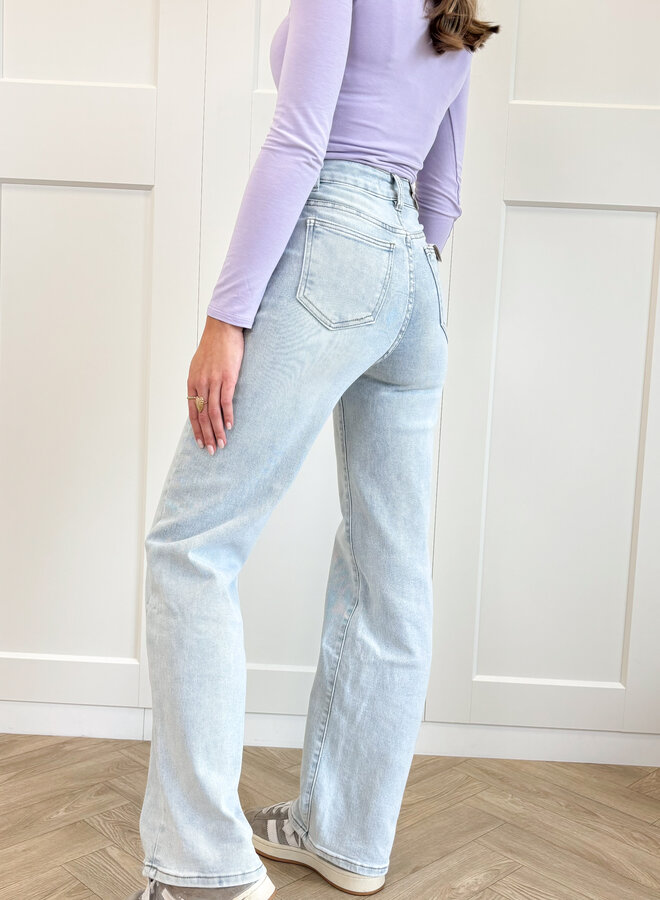 Jeans Fem licht blauw