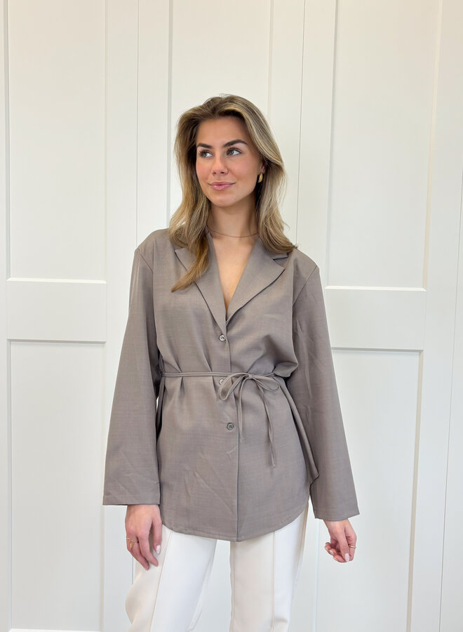 Blouse Fiene taupe
