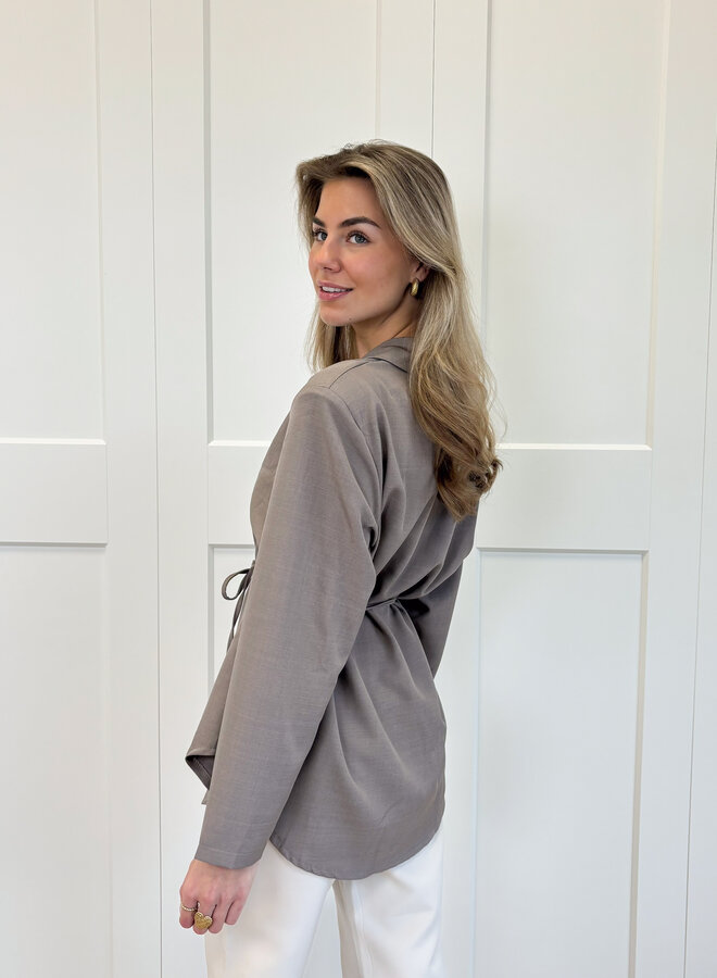 Blouse Fiene taupe