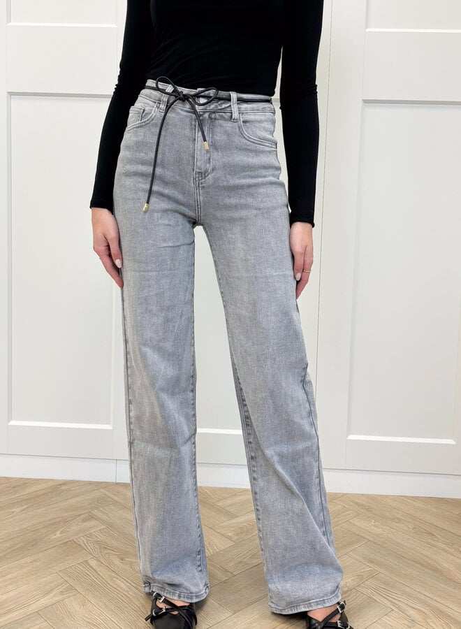 Jeans Fem grijs