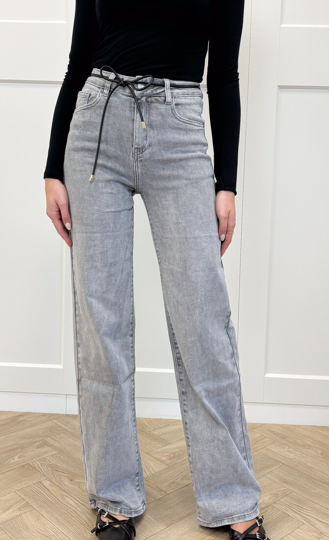 Jeans Fem grijs