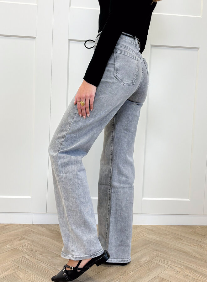 Jeans Fem grijs