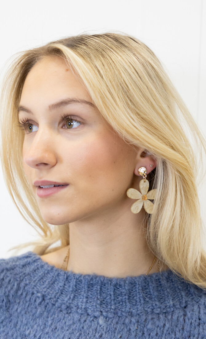 Oorbel Bloom goud