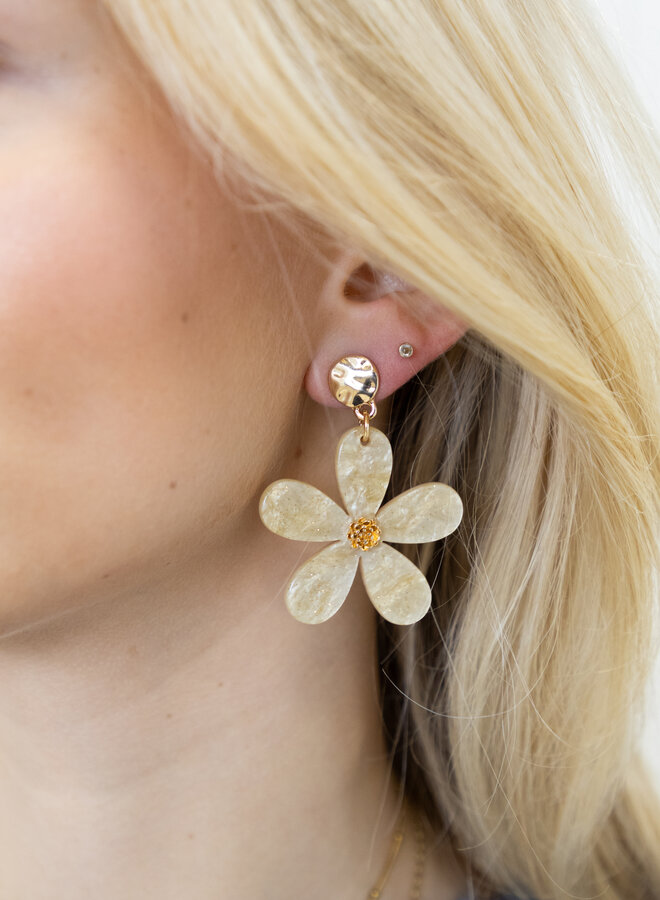 Oorbel Bloom goud