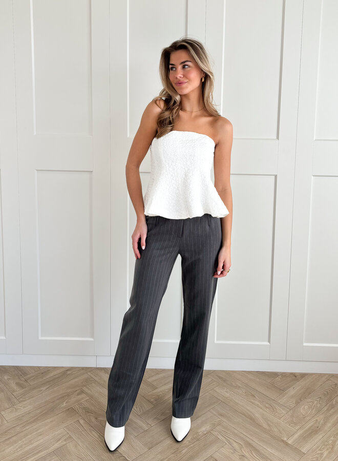 Pantalon Hannah grijs