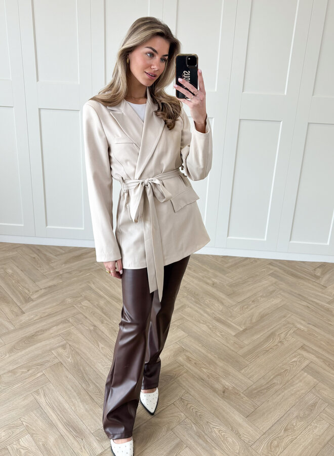 Blazer Juna beige