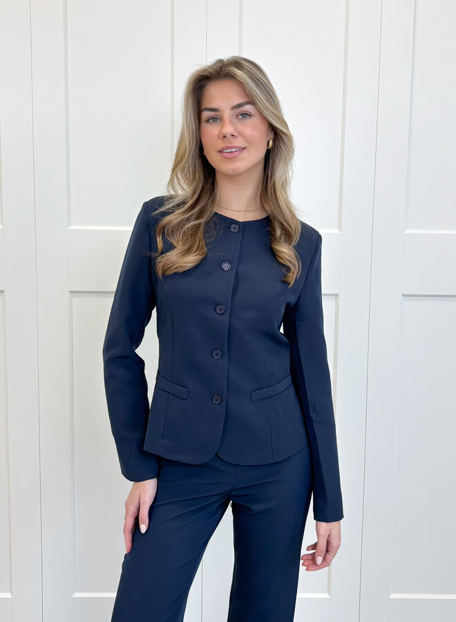 Top Valentina navy