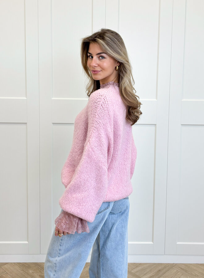 Trui ella licht roze