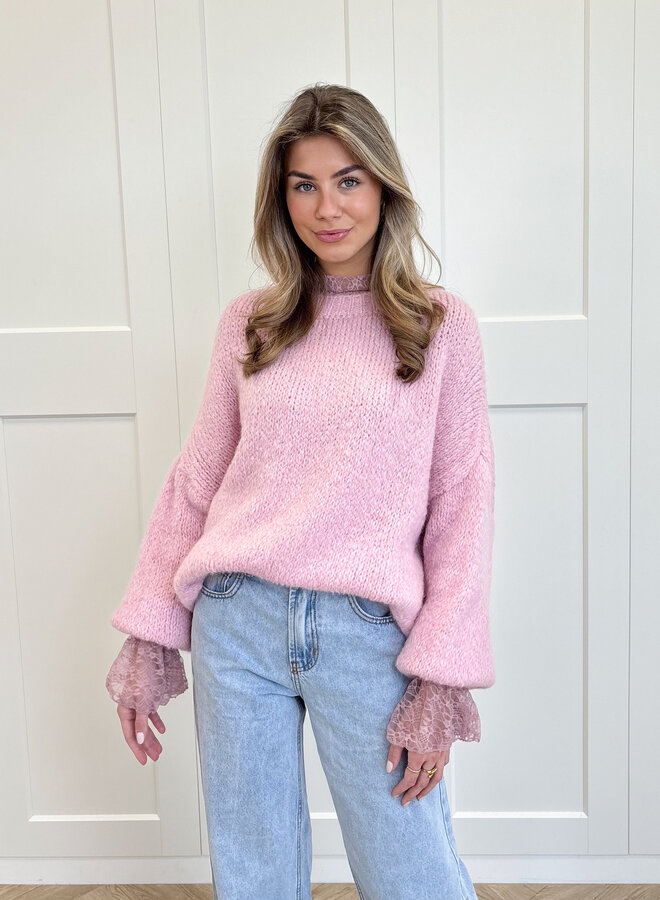 Trui ella licht roze