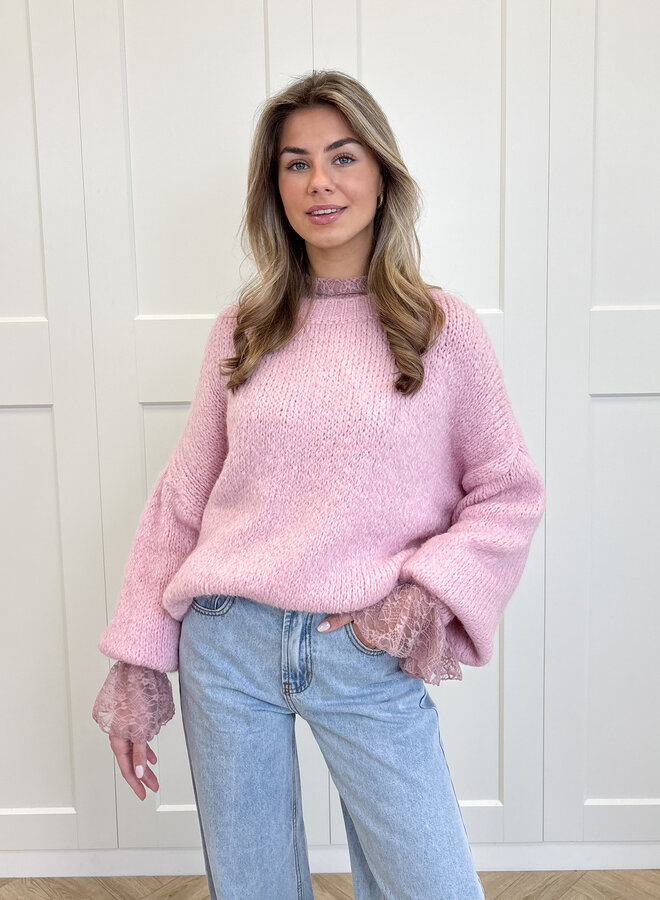 Trui ella licht roze