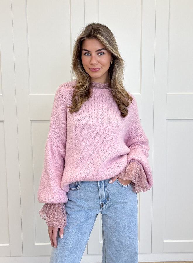 Trui ella licht roze