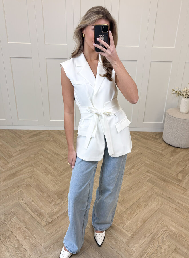 Gilet Amara wit