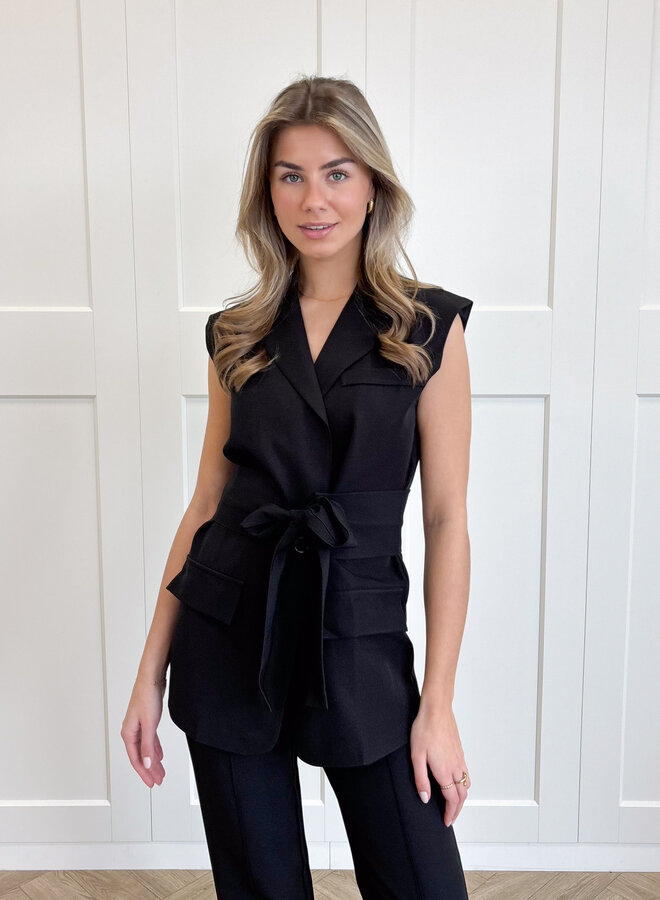 Gilet Amara zwart