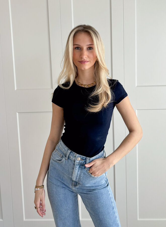 Basic top Iris navy