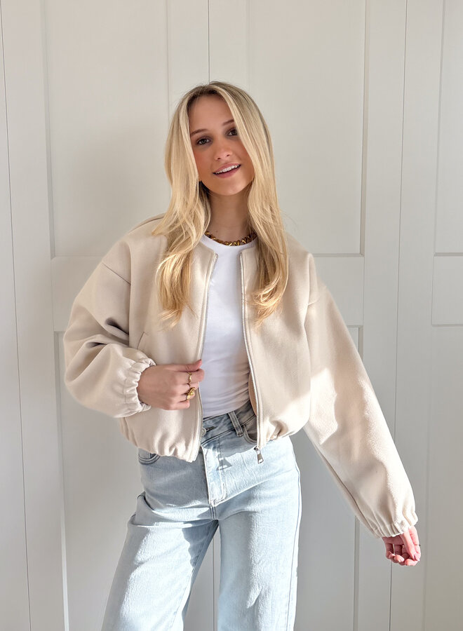 Bomberjack Houston beige