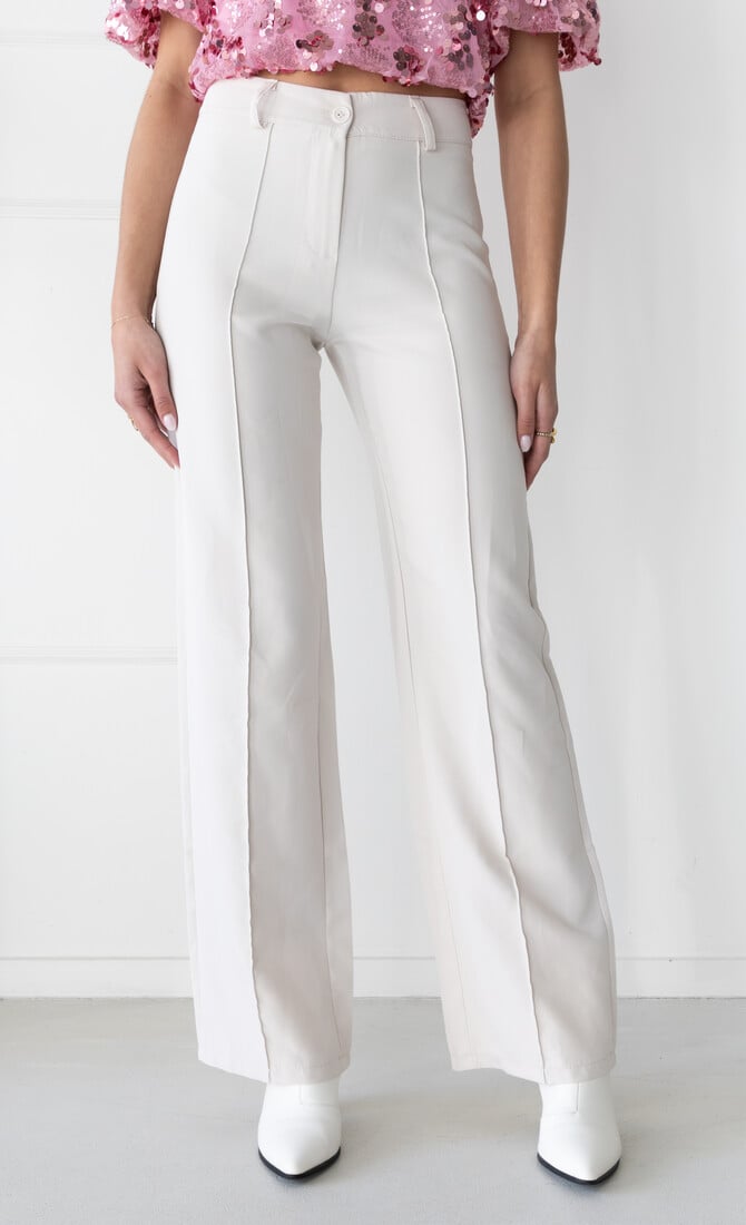 Pantalon Zarah beige
