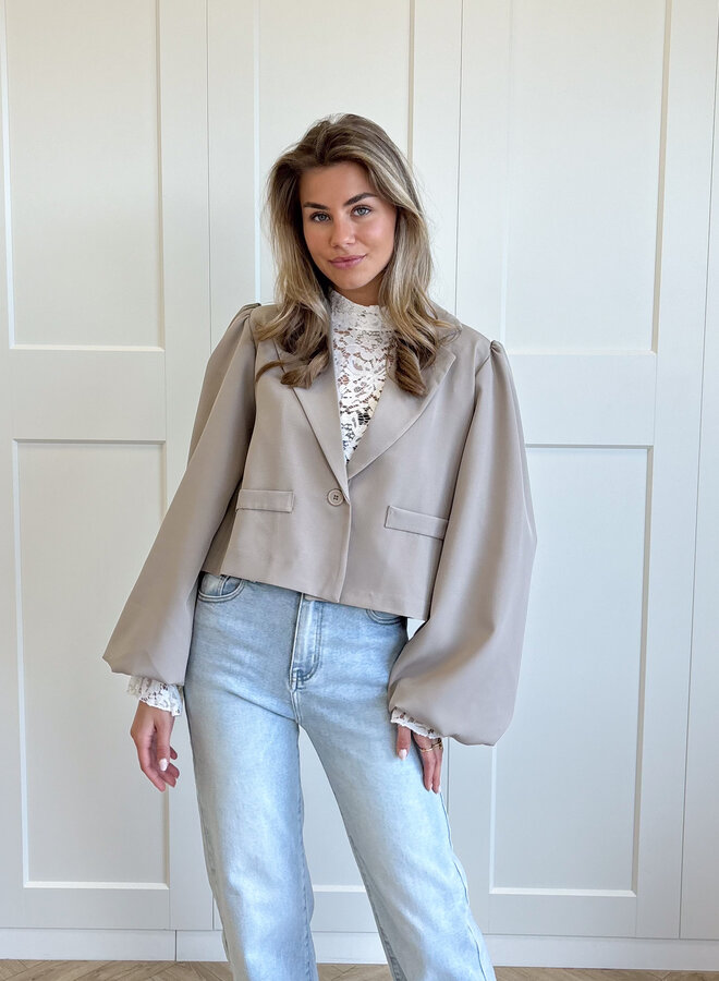 Blazer Lucia taupe