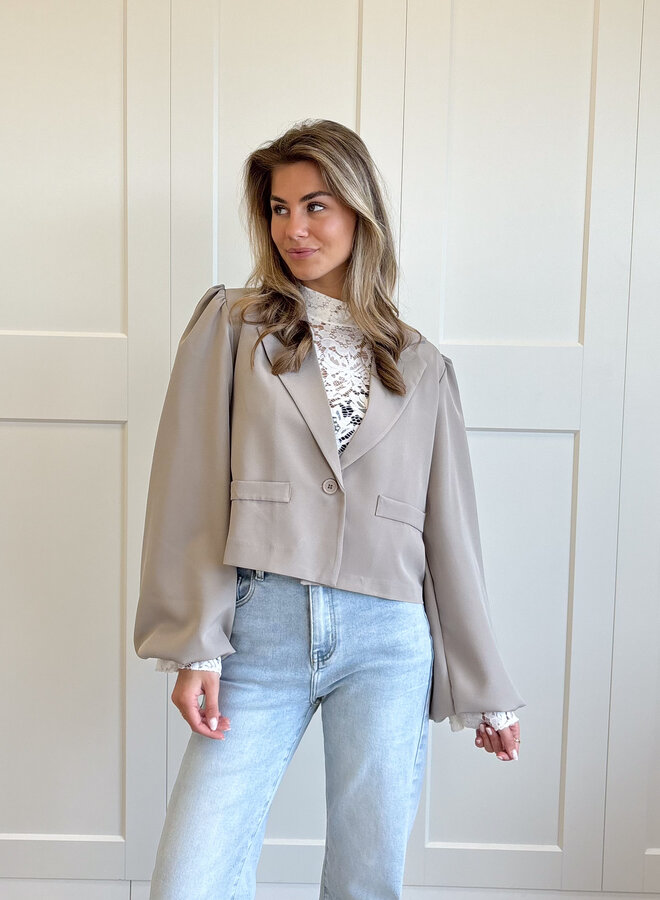 Blazer Lucia taupe