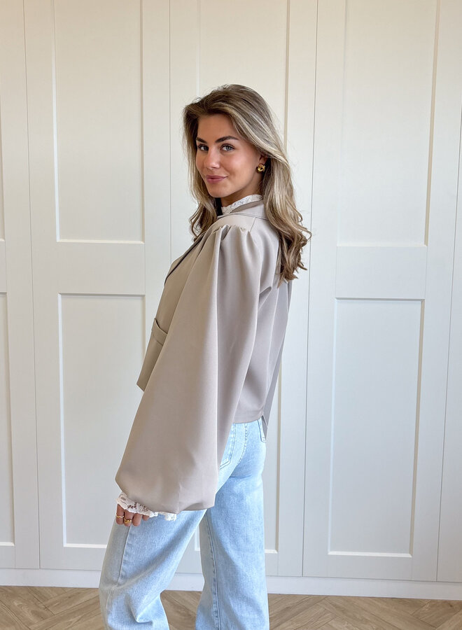 Blazer Lucia taupe