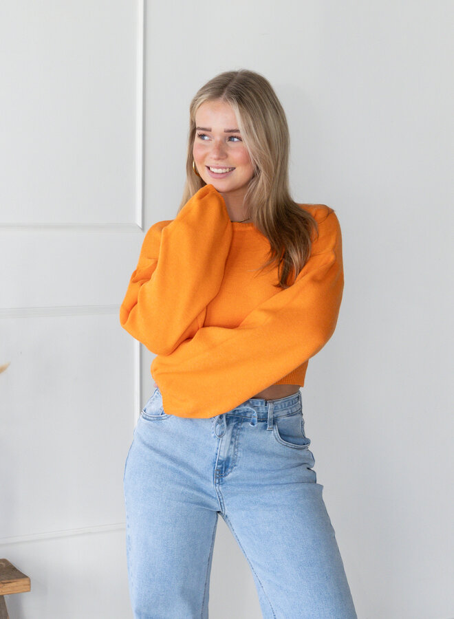 Trui June oranje