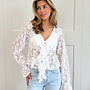 Lace blouse Joleen wit