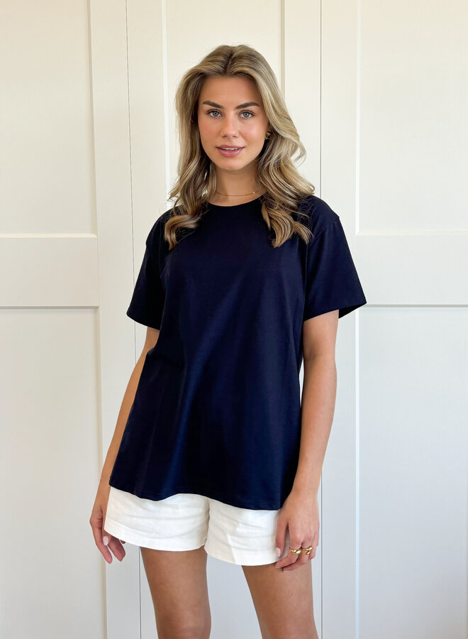 Oversized T-shirt navy