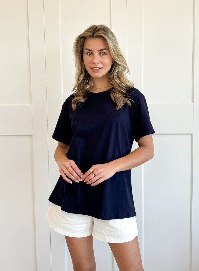 Oversized T-shirt navy
