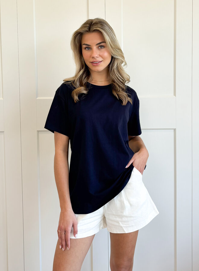 Oversized T-shirt navy