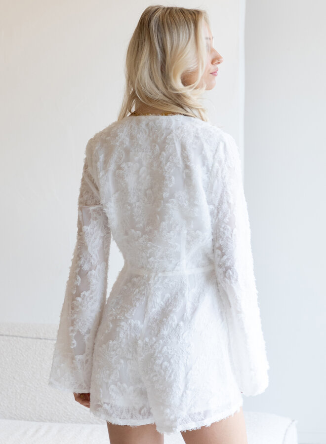Playsuit Diede wit