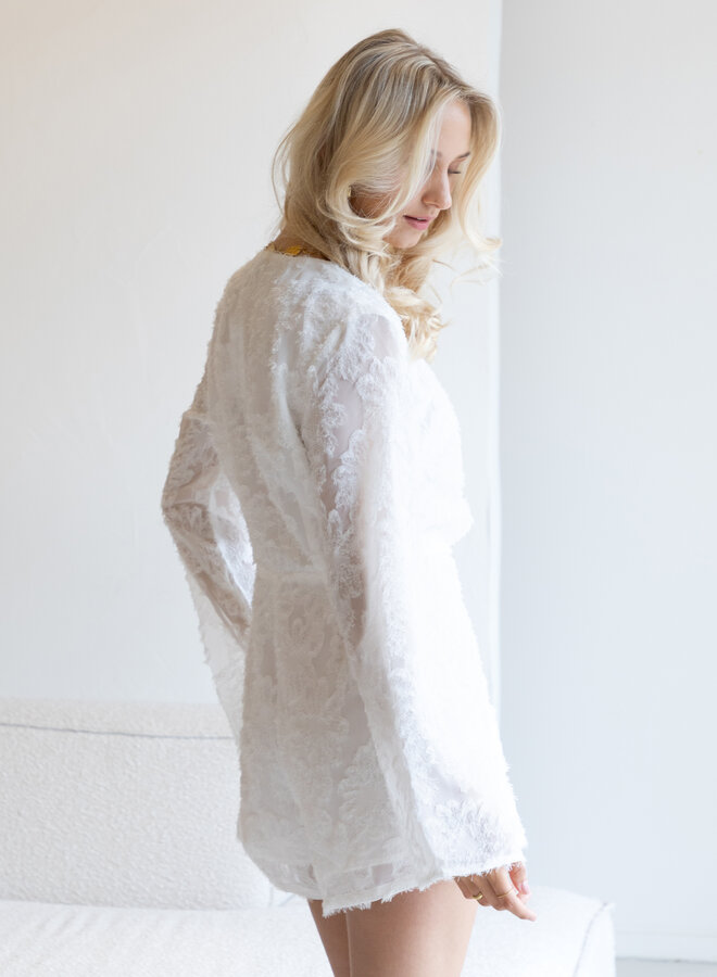 Playsuit Diede wit
