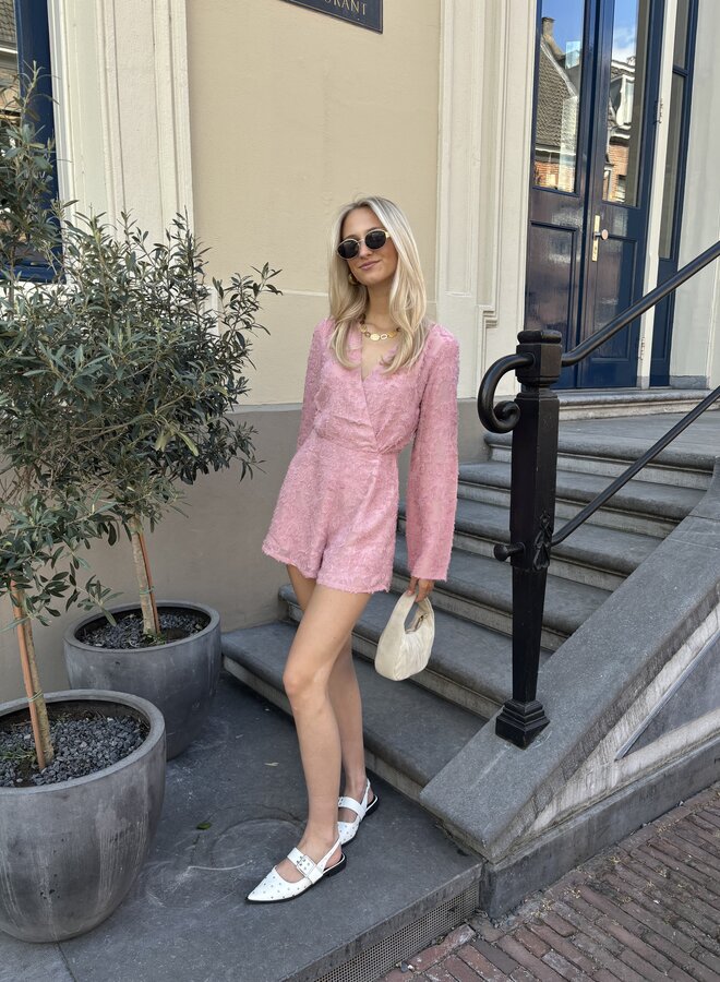 Playsuit Diede roze