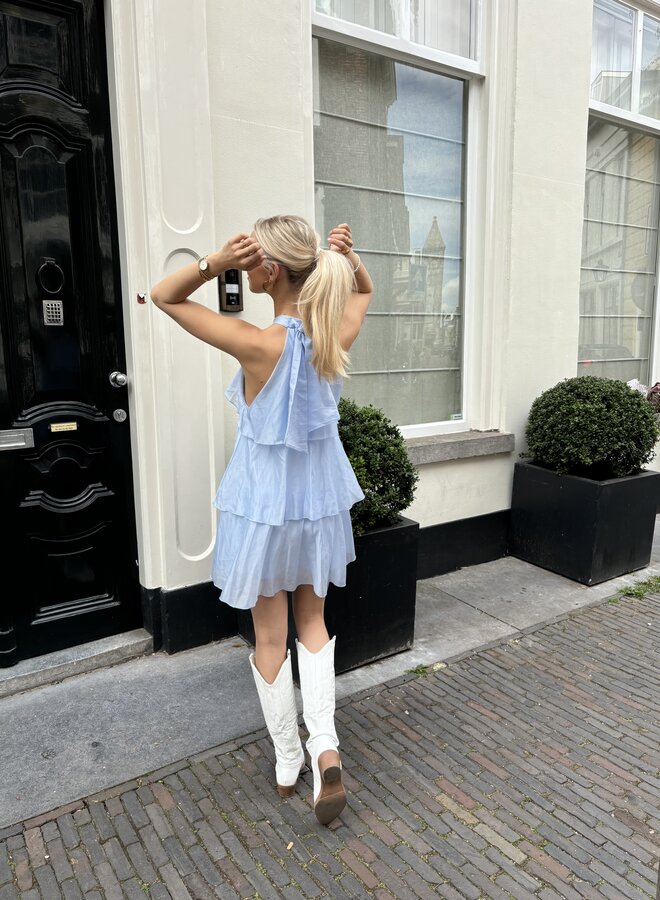 Jurk Jess blauw