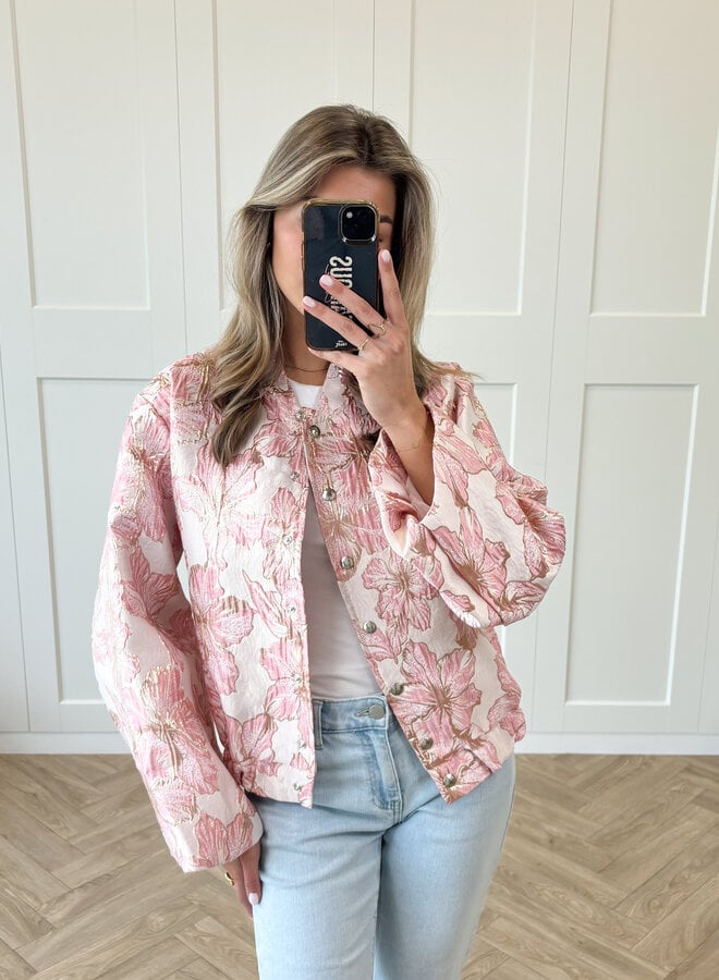 Jas Evelien roze
